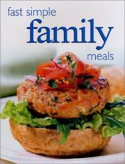 Cover of: Fast Simple Family Meals (Ultimate Cook Book) by Richard Carroll
