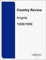 Cover of: Country Review, Angola 1998/1999