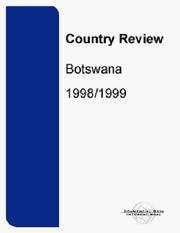 Cover of: Country Review, Botswana 1998/1999