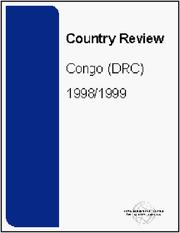 Cover of: Country Review, Congo (DRC) 1998/1999