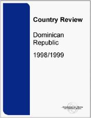 Cover of: Country Review, Dominican Republic 1998/1999