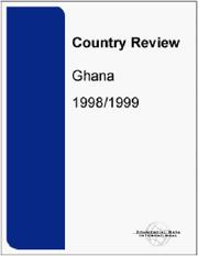 Cover of: Country Review, Ghana 1998/1999