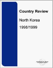 Cover of: Country Review, Korea, North 1998/1999