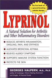 Cover of: Lyprinol