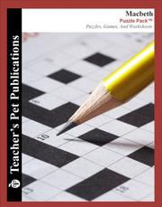 Cover of: Macbeth: Puzzle Pack