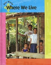 Cover of: Where We Live (One World)