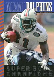 Cover of: Miami Dolphins by Nate Leboutillier