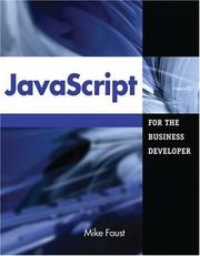 Cover of: JavaScript for the Business Developer (Business Developers series)