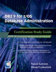 Cover of: DB2 9 for z/OS Database Administration by Susan Lawson, Daniel Luksetich