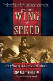 Cover of: On the Wing of Speed by Donald T. Phillips