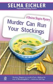 Cover of: Murder Can Run Your Stockings: A Desiree Shapiro Mystery (Desiree Shapiro Mysteries)