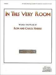 Cover of: In This Very Room