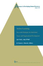 Cover of: Advances in Developing Human Resources: Action Learning by Judy O'Neil, Victoria J. Marsick