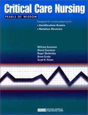 Cover of: Critical Care Nursing Pearls of Wisdom