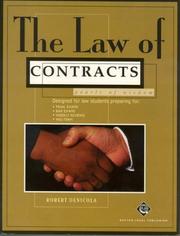 Cover of: Law of Contracts: Pearls of Wisdom (Pearl Law)