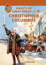 Cover of: Christopher Columbus by Amie Jane Leavitt