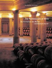Cover of: The Architecture of Wine