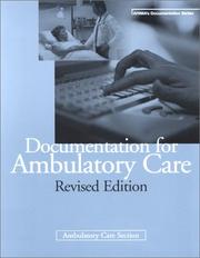 Cover of: Documentation for Ambulatory Care by AHIMA