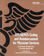 Cover of: CPT/HCPCS Coding and Reimbursement for Physician Services, 2001 | LaVonne Wieland