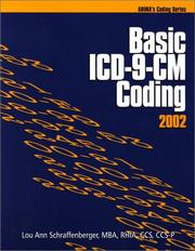 Cover of: Basic ICD-9-CM Coding 2002 by Lou Ann Schraffenberger