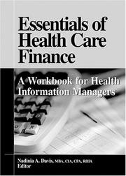 Essentials of Health Care Finance by Nadinia A. Davis