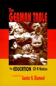 Cover of: The German Table: The Education of a Nation