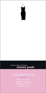 Cover of: Little Black Dress Memo Pads | Theresa Case