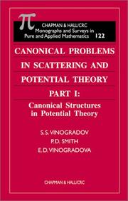 Cover of: Canonical Problems in Scattering and Potential Theory - Two volume set