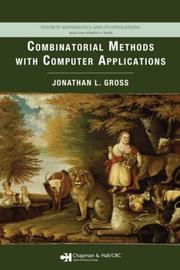 Cover of: Combinatorial Methods with Computer Applications