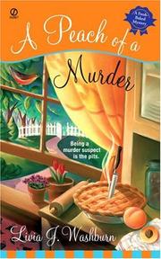 Cover of: A Peach of a Murder by Livia J. Washburn, L. J. Washburn