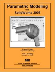 Cover of: Parametric Modeling with SolidWorks 2007