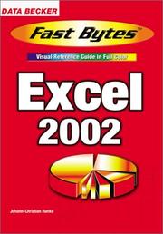 Cover of: Excel 2002 (Fast Bytes)