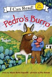 Cover of: Pedro's Burro (My First I Can Read) by Jean Little