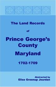 Cover of: The Land Records of Prince George