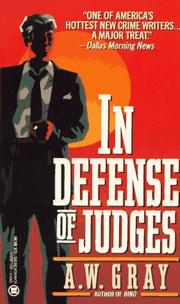 In Defense of Judges by A. W. Gray