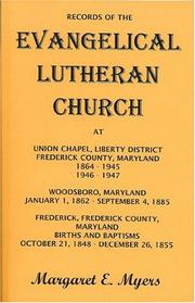 Cover of: Records of the Evangelical Lutheran Church