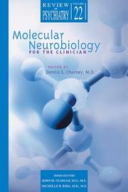 Cover of: Molecular Neurobiology for the Clinician (Review of Psychiatry, Vol 22 No 3) (Review of Psychiatry)