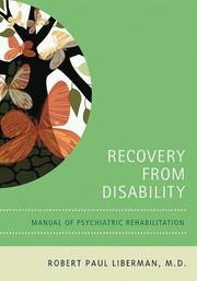 Cover of: Recovery From Disability by Robert Paul Liberman