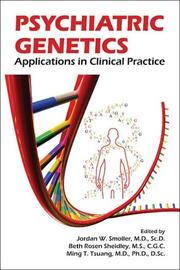 Cover of: Psychiatric Genetics by Jordan W. Smoller