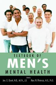 Cover of: Textbook of Men's Mental Health