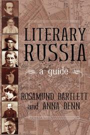 Cover of: Literary Russia  by Anna Benn, Rosamund Bartlett