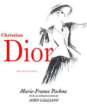 Cover of: Christian Dior: The Biography