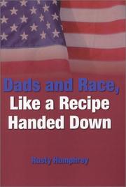 Cover of Dads and Race, Like a Recipe Handed Down