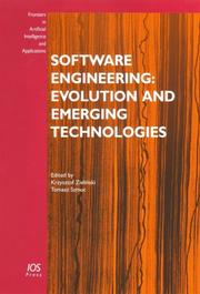 Cover of: Software Engineering: Evolution and Emerging Technologies (Volume 130 Frontiers in Artificial Intelligence and Applications) (Frontiers in Artificial Intelligence and Applications)