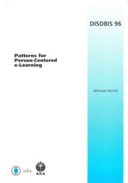 Cover of: Patterns for Person-Centered e-Learning | M. Derntl