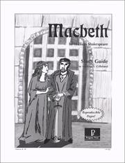 Cover of: Macbeth Study Guide