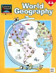 Cover of: Educational Workbook World Geograph (Social Studies Workbooks) by 
