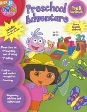 Cover of: Preschool Adventure: Bind-up Workbook (Dora the Explorer)