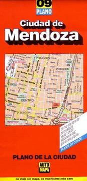 Cover of: Mendoza City Map "Ciudad de Mendoza, Argentina" by AutoMapa