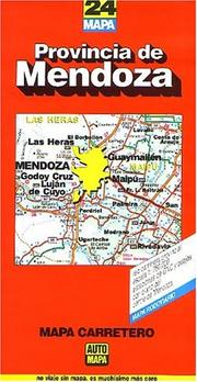 Cover of: Argentinas Mendoza Province Provincia de Mendoza Map by AutoMapa